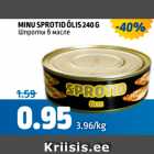 MINU SPROTID ÕLIS 240 G