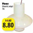Vaas (klasist,valge) 1tk