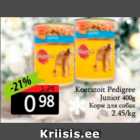 Allahindlus - Koeratoit Pedigree Junior 400 g