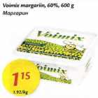 Allahindlus - Vоimiх margariin, 60%, 600 g