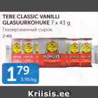 Allahindlus - TERE CLASSIC VANILLI GLASUURKOHUKE 7 X 43 G