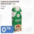 Allahindlus - FARMI KLASSIKALINE KEEFIR 