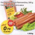 Allahindlus - Hot Dog kanalihast Rannamõisa