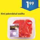 Allahindlus - Rimi pakendatud sealiha •kaelakarbonaadi lõigud kondita, 340 g 