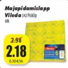 Vileda PickUp 342 для
бытовой чистки 6шт