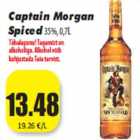 Магазин:Grossi,Скидка:Алкогольный напиток Captain Morgan Spiced 
35%, 0,7 л