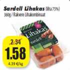 Сардельки Lihakas (75% мяса)
360г /Rakvere Lihakombinaat