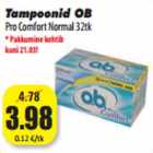 Allahindlus - Tampoonid OB
Pro Comfort Normal 32tk