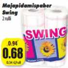 Allahindlus - Majapidamispaber
Swing
2 rulli