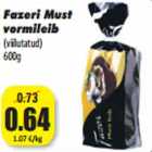 Черный
формованный хлеб
Fazer (нарезанный)
600г