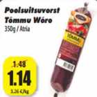 Poolsuitsuvorst
Tõmmu Wõro
350g / Atria