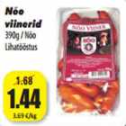 Nõo
viinerid
390g / Nõo
Lihatööstus