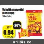 Вафельные конфеты
Mesikäpp
150 г / Kalev