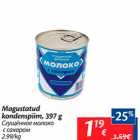 Магазин:Maxima,Скидка:Сгущенное молоко с сахаром
