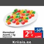 Allahindlus - Marmelaad Assortii, 1 kg