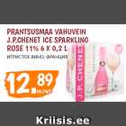 Allahindlus - PRANTSUSMAA VAHUVEIN
J.P.CHENET ICE SPARKLING
ROSE