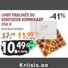 Allahindlus - LINDT PRALINÉS DU
CONFISEUR KOMMIKARP
250 G