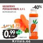 Магазин:Maksimarket, Konsum,Скидка:МОРКОВНЫЙ СОК