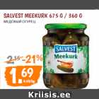 Allahindlus - SALVEST MEEKURK 675 G / 360 G