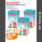 Allahindlus - PILA ECOCLASSIC 
HALOGEENLAMP E27 A55