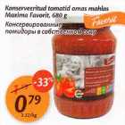 Konserveeritud tomatid оmаs mahlas Maxima Favorit, 680g