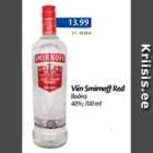 Allahindlus - Viin Smirnoff Red