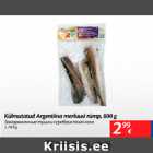 Külmutatud Argentiina merluusi rümp, 800 g