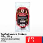 Poolsuitsuvorst Krakovi, Nõo, 270 g