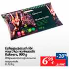 Eelküpsetatud ribi mustikamarinaadis rakvere, 900 g