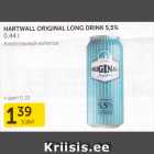 Allahindlus - HARTWALL ORIGINAL LONG DRINK