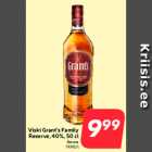 Viski Grant's Family
Reserve, 40%, 50 cl