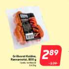Grillvorst Kuldne,
Rannarootsi, 800 g
