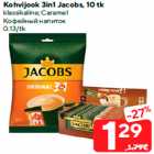 Allahindlus - Kohvijook 3in1 Jacobs, 10 tk

