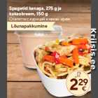 Спагетти с курицей и какао-крем
