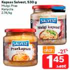 Kapsas Salvest, 530 g


