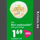 Usin Riisi-makrasalat* 400 g