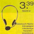 Allahindlus - Easytouch Nacho kõrvaklapid mikrofoniga