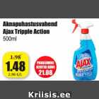 Allahindlus - Aknapuhastusvahend
Ajax Tripple Action
500ml
