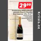 Allahindlus - Prantsusmaa KPN kvaliteetvahuvein
Moet & Chandon
Brut Imperial, 12%, 75 cl**