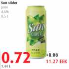 Alkohol - Sun siider