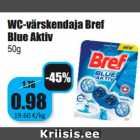 Allahindlus - WC-värskendaja Bref
Blue Aktiv
50g
