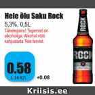 Светлое пиво Saku Rock