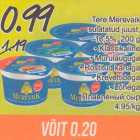 Tere Merevaik sulatatud juust