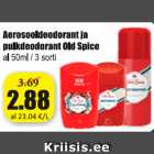 Allahindlus - Aerosooldeodorant ja pulkdeodorant Old Spice