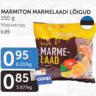 Allahindlus - MARMITON MARMELAADI LÕIGUD 150 g