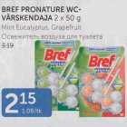 BREF PRONATURE WC- VÄRSKENDAJA 2 X 50 g