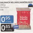 BALSNACK NELJAVILJAKRÕBUSKID 200 g