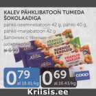 KALEV PÄHKLIBATOON TUMEDA ŠOKOLAADIGA