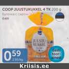 Allahindlus - COOP JUUSTUKUKKEL 4 TK 200 g