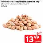 Allahindlus - Röstitud soolased pistaatsiapähklid, 1 kg*